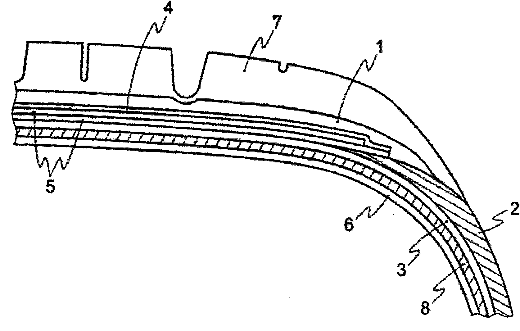 Rubber composition for tire