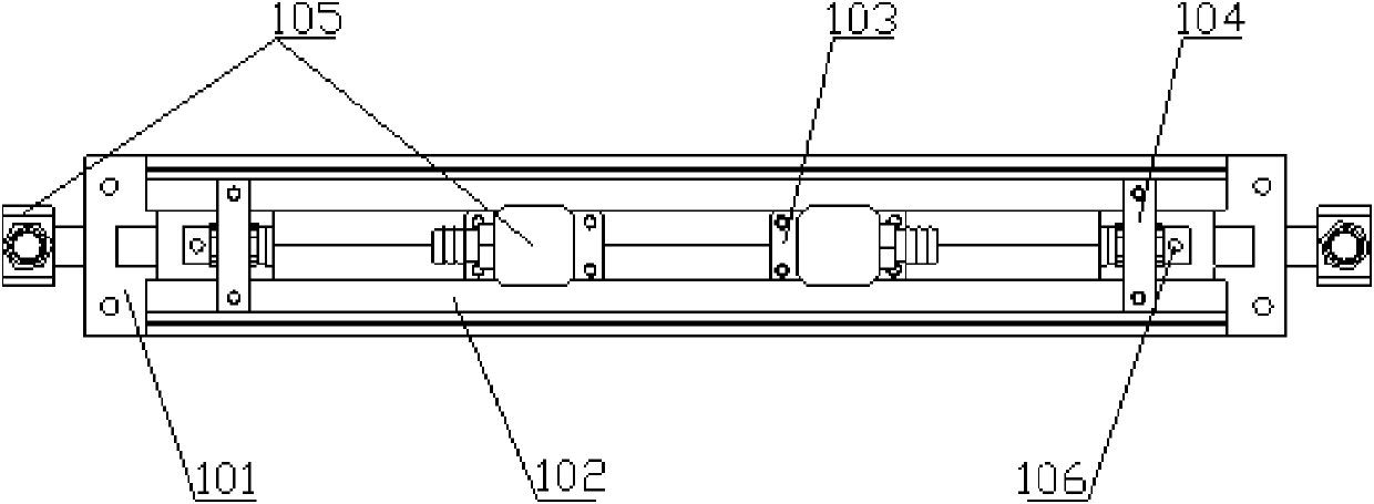 Infrared ray welding device for welding bar-shaped zone