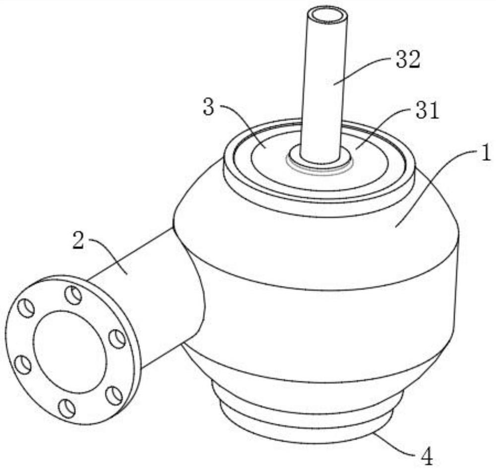 Unpowered rain sewage intercepting well based on aerodynamic design