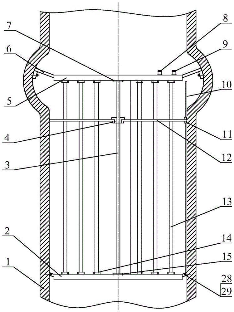Waste heat recovery energy-saving device adapted to boiler chimney and chimney including the device