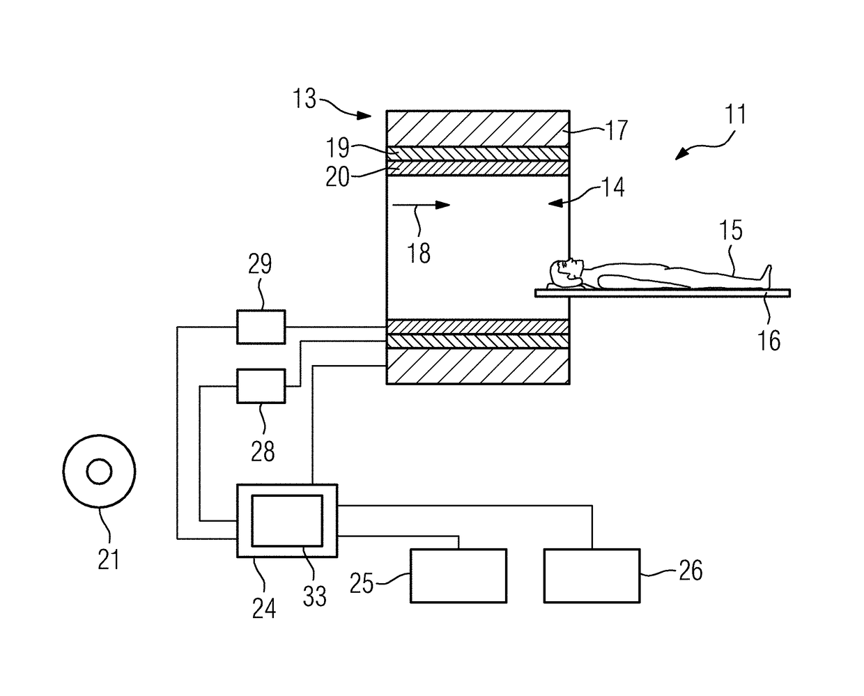 Method and apparatus for generating corrected magnetic resonance measurement data