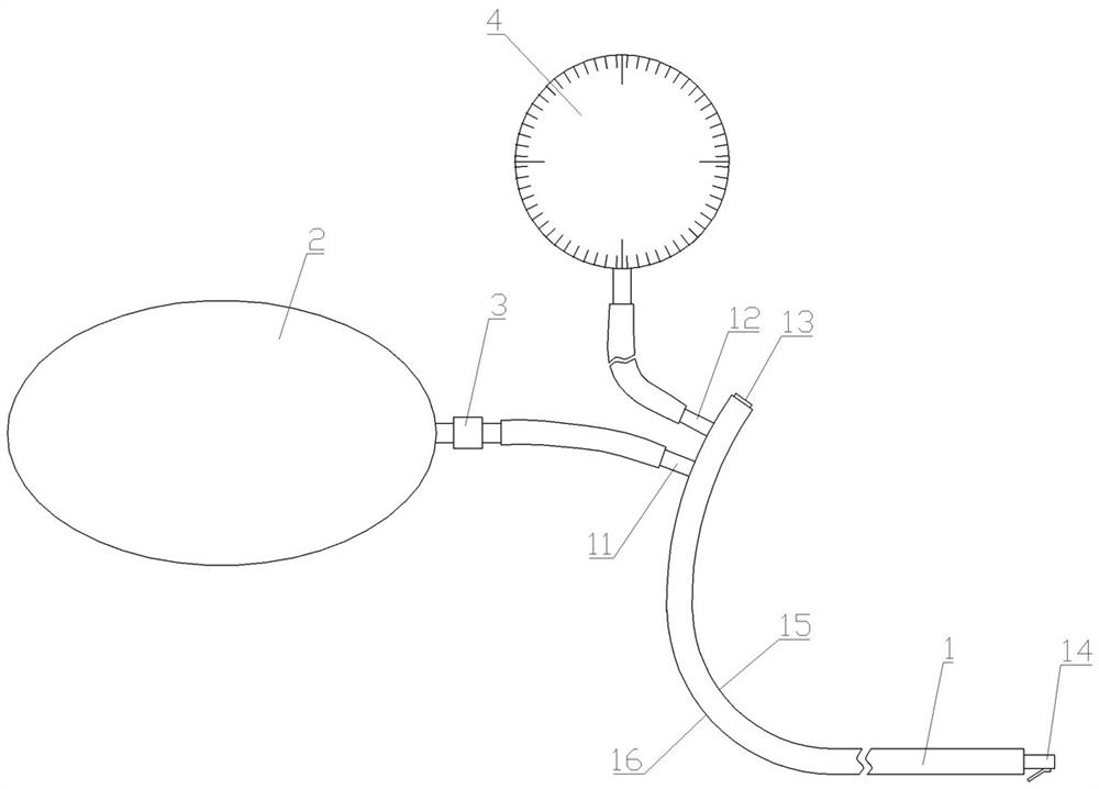 Pressure-adjustable hepatic portal occlusion device and occlusion method