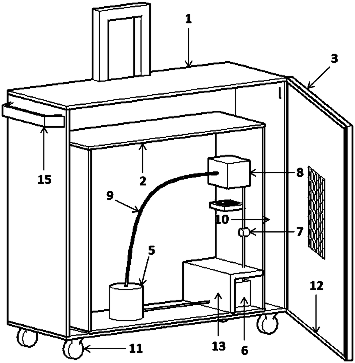 Computer mainframe case