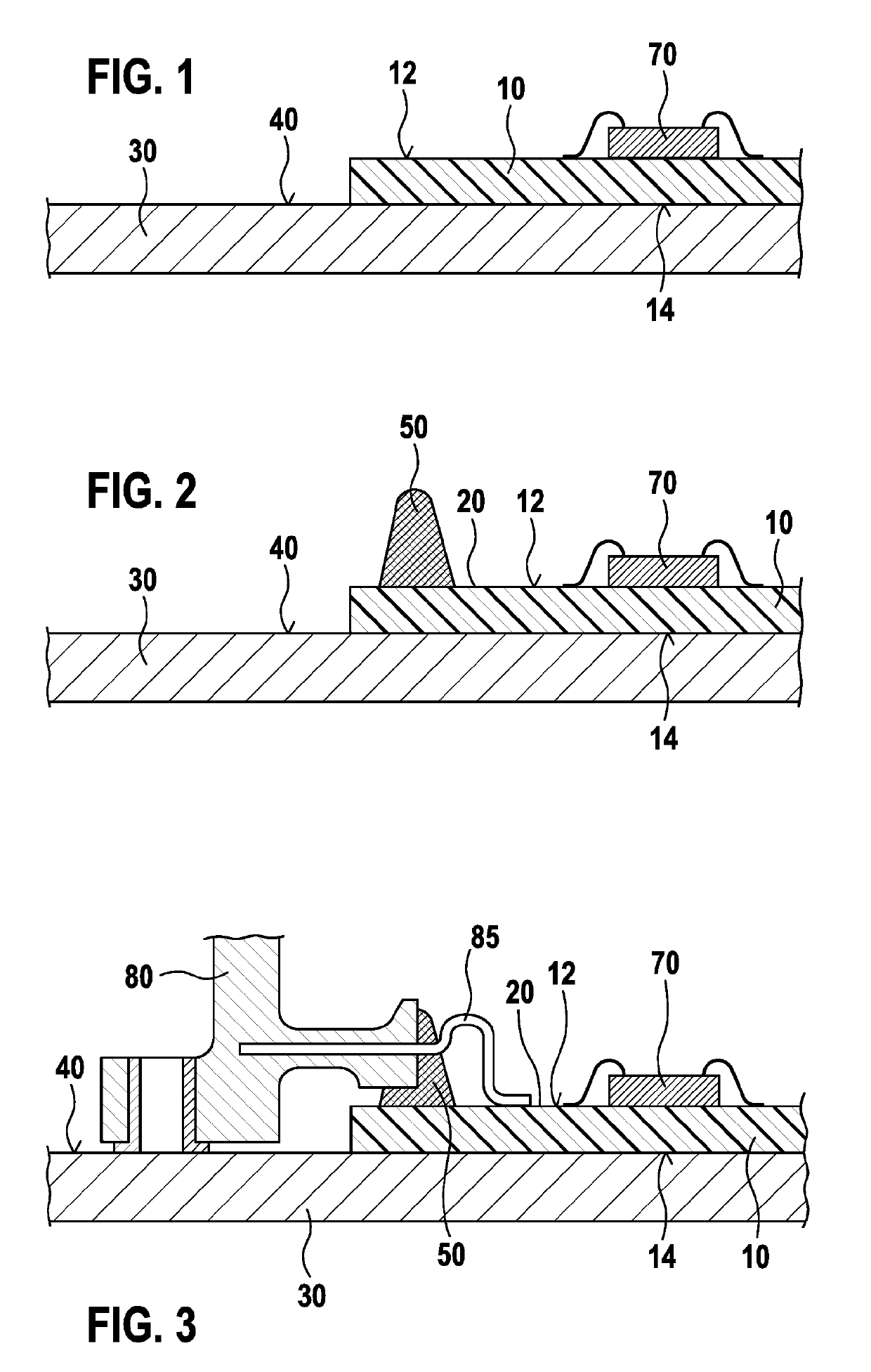 Method for Producing an Electronic Assembly, and Electronic Assembly, in particular for a Transmission Control Module