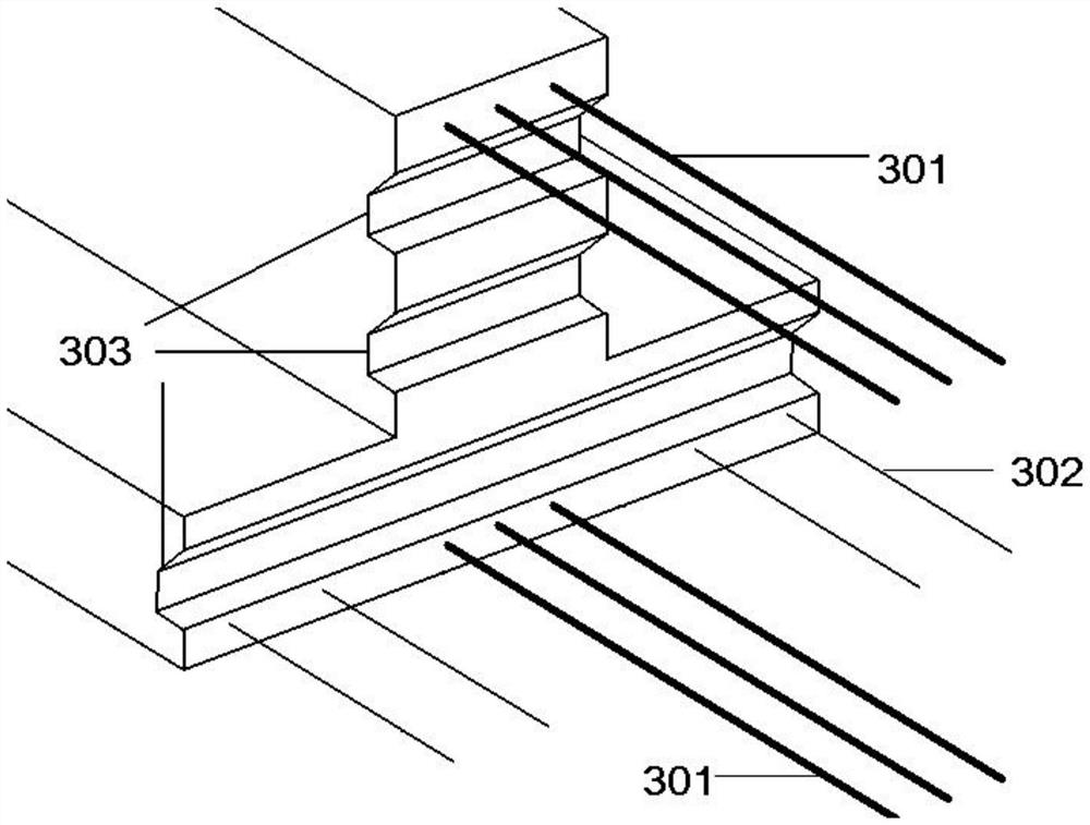 Integral construction method for prefabricated column pier and post-cast strip foundation beam assembly