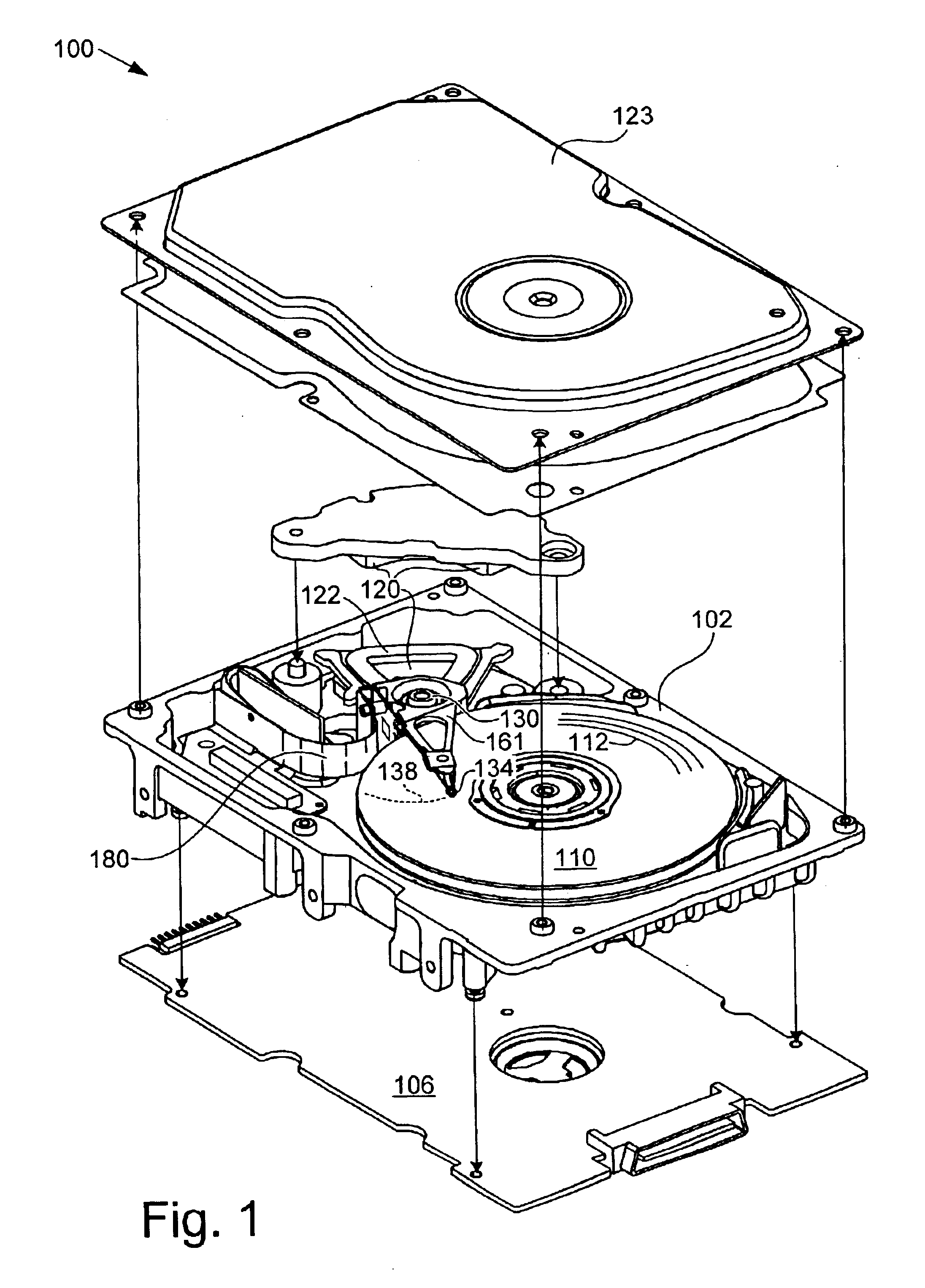 Method and apparatus for feedforward repeatable runout compensation in a selected frequency range