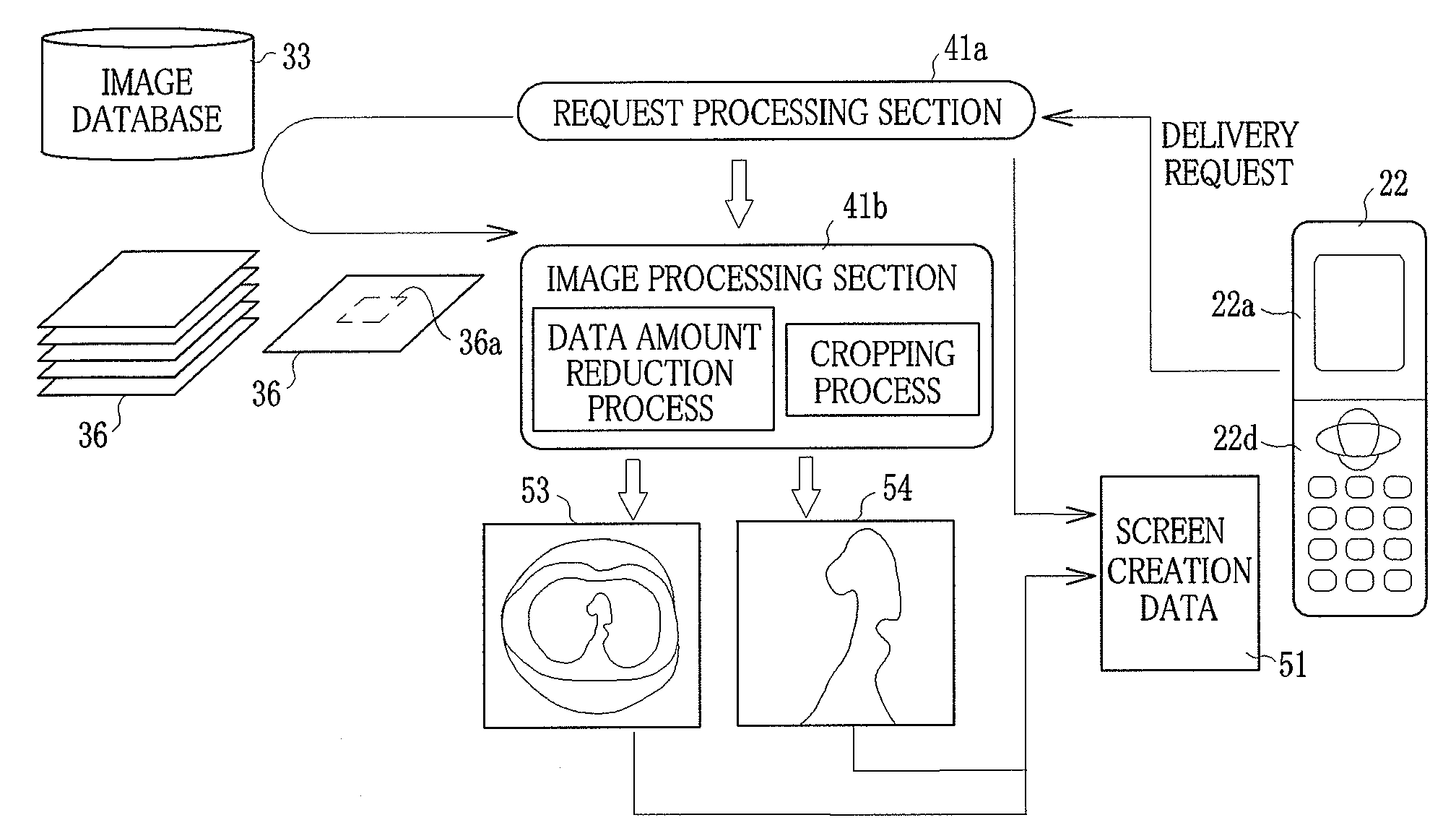 Medical network system, and image-interpretation support apparatus and method