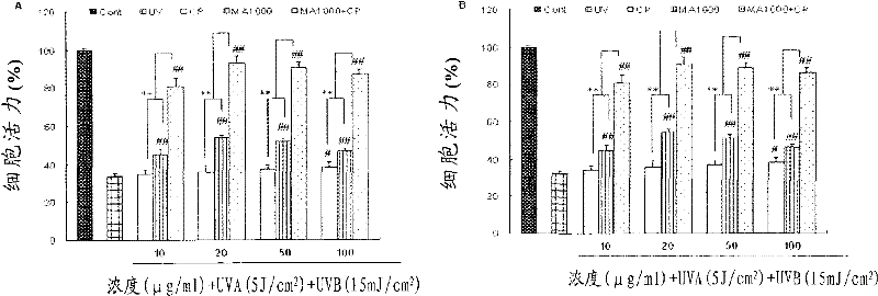 Complex of marine oligosaccharides and collagen peptides, preparation method thereof and application thereof