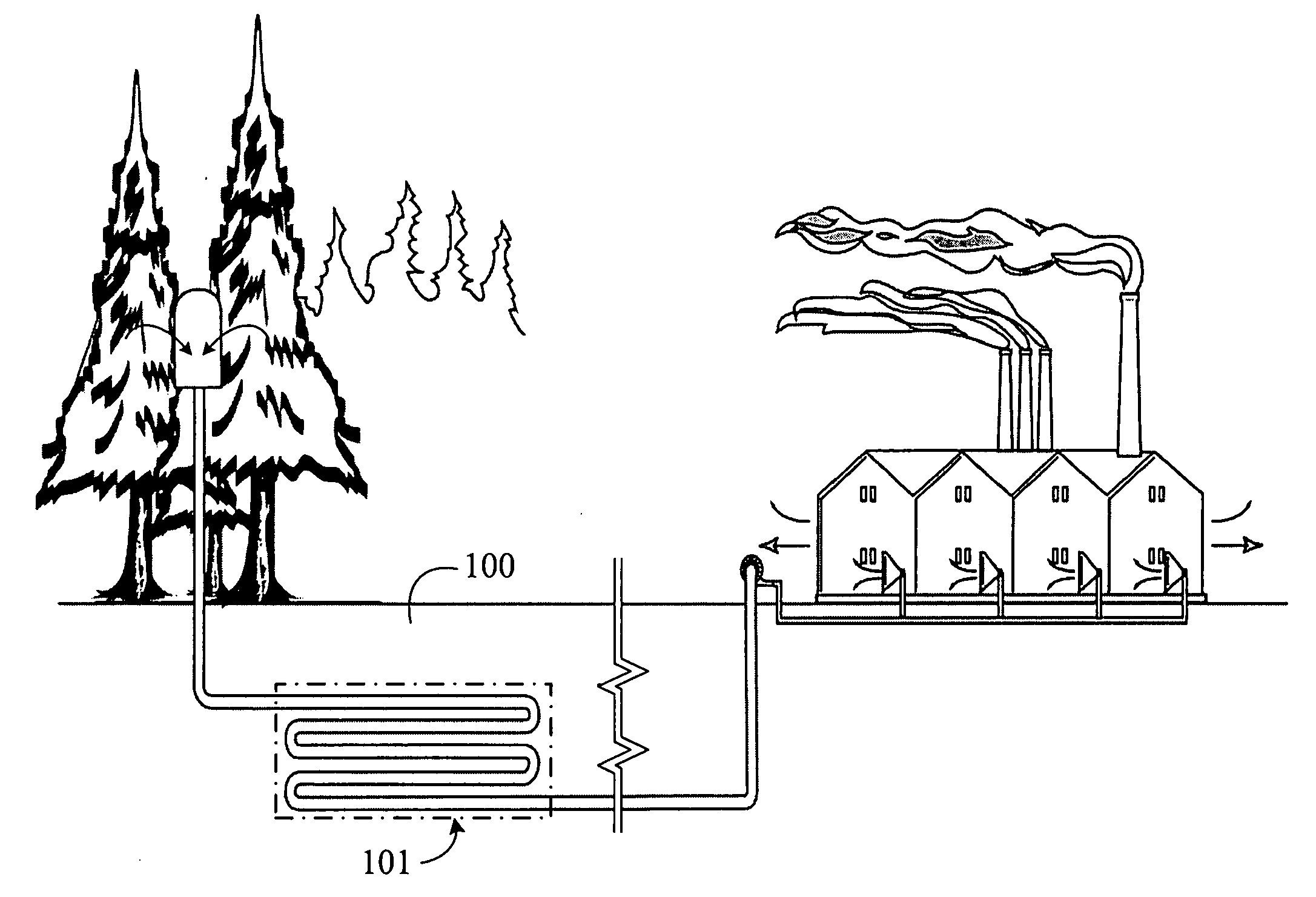 Temperature equalization air supply system of natural thermal energy with intermediate thermal storage
