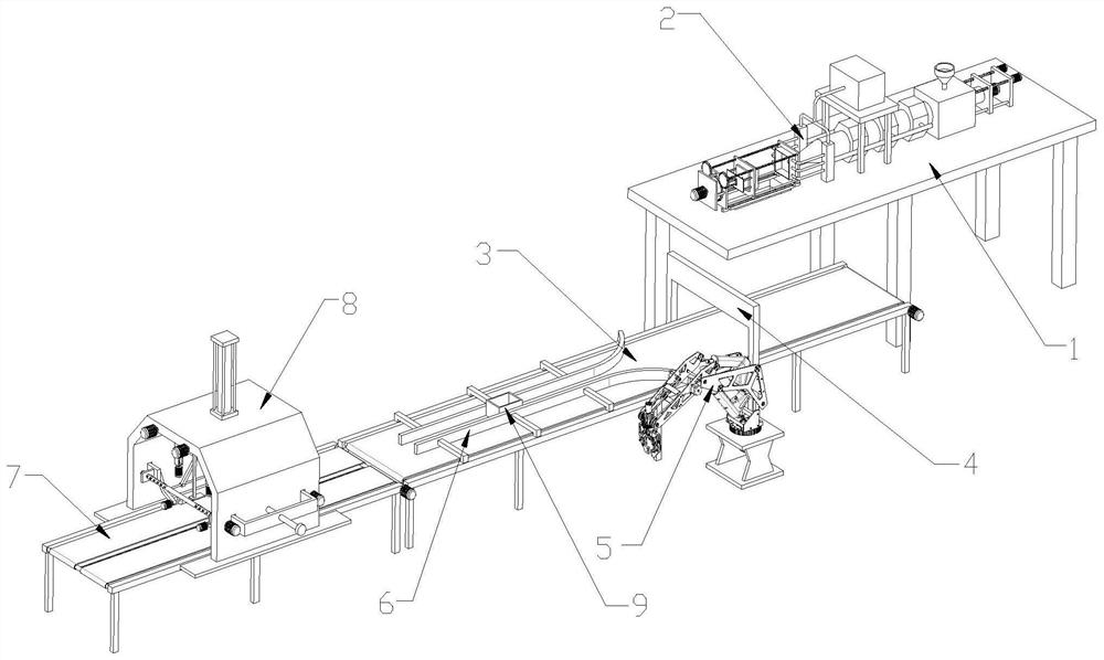 Forming device for smart meter housing