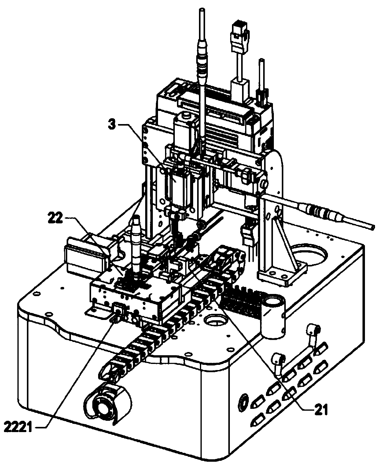 Hole depth measuring device and method