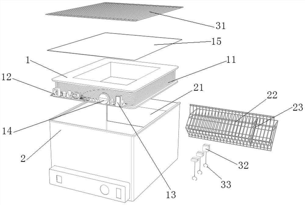 Mouse rearing cage for simulating weightless environment