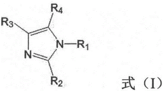 Low-cost mono-component rapidly-solidified liquid epoxy resin composition for fiber composite materials