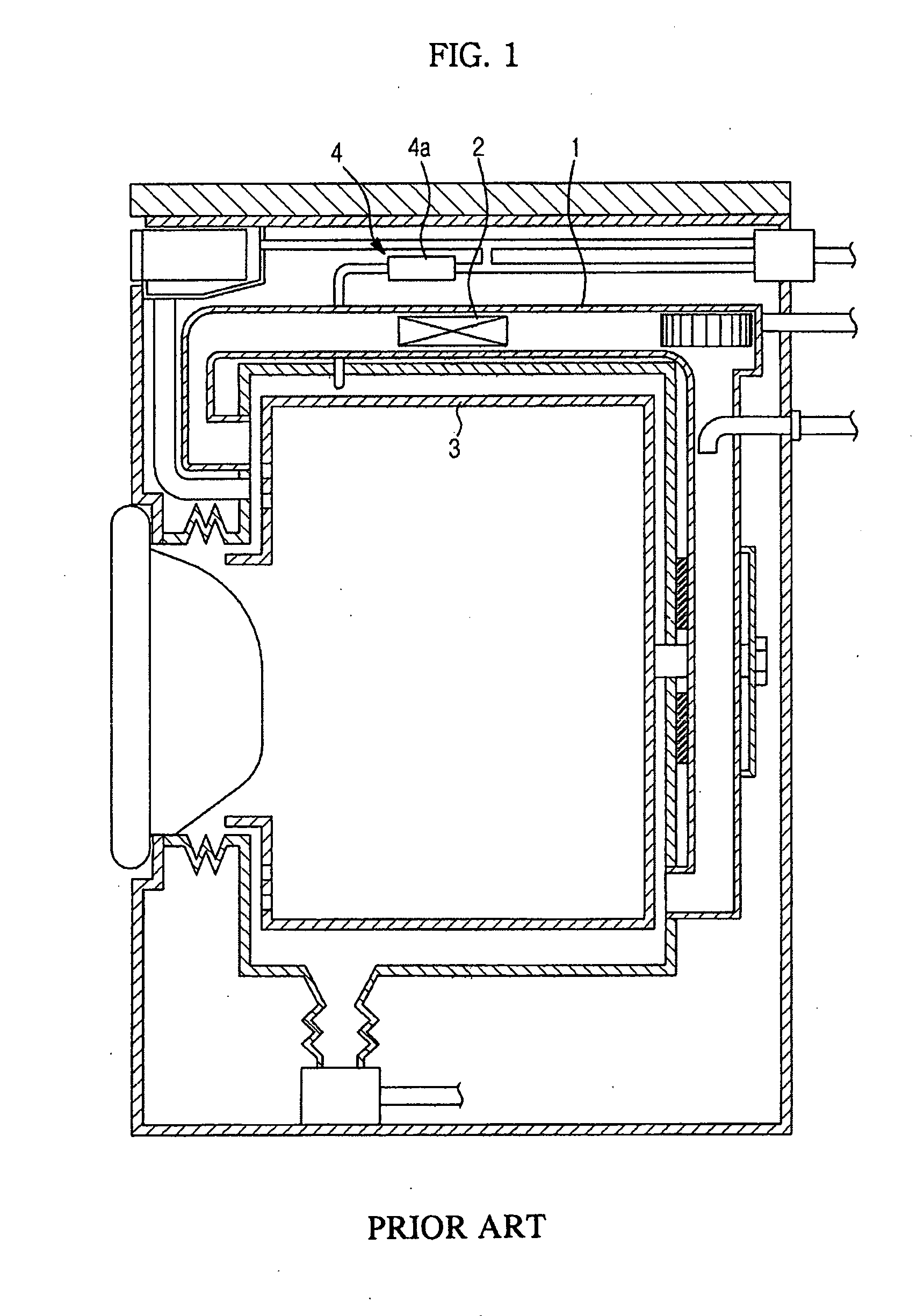Washing machine with steam generator