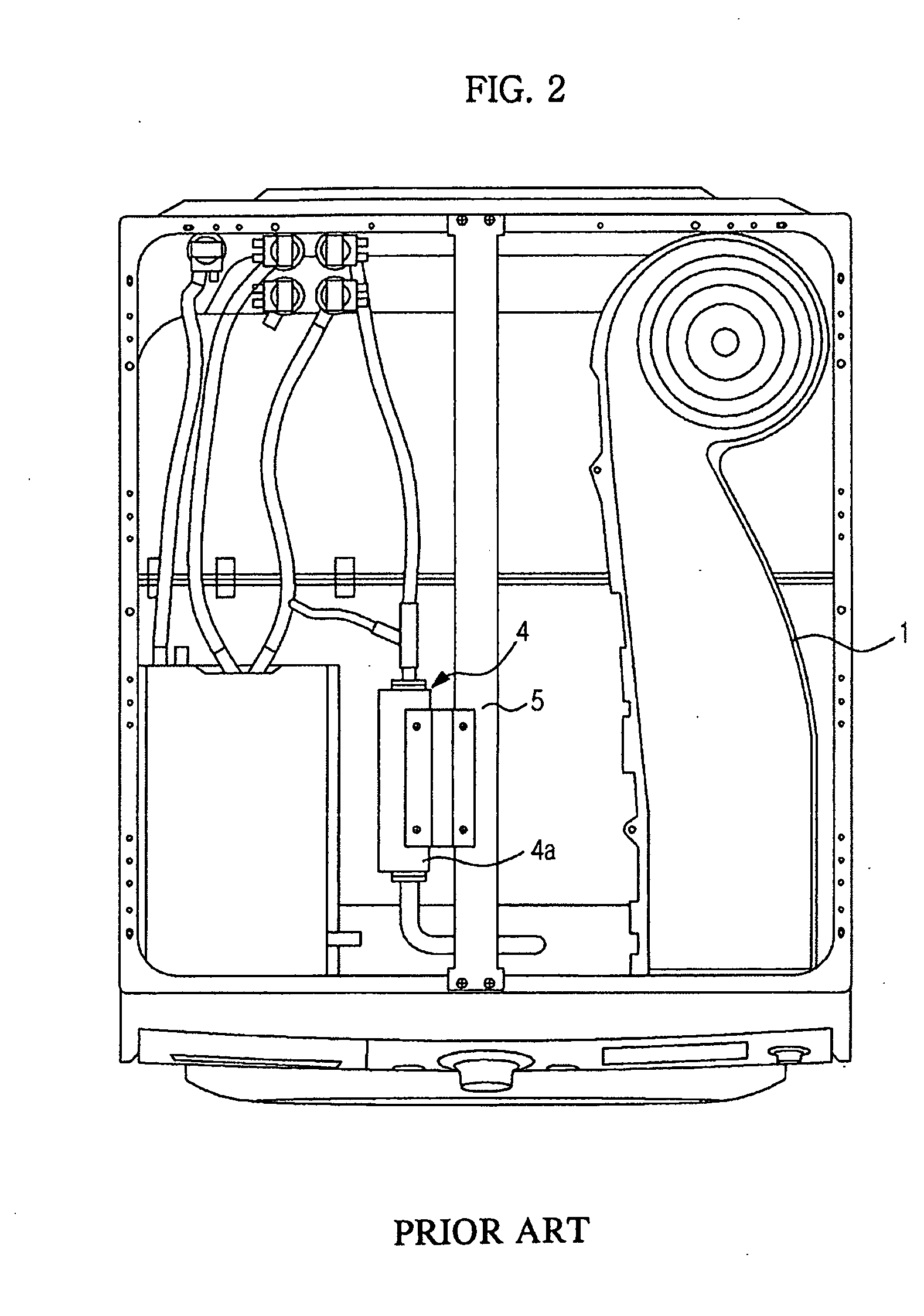 Washing machine with steam generator