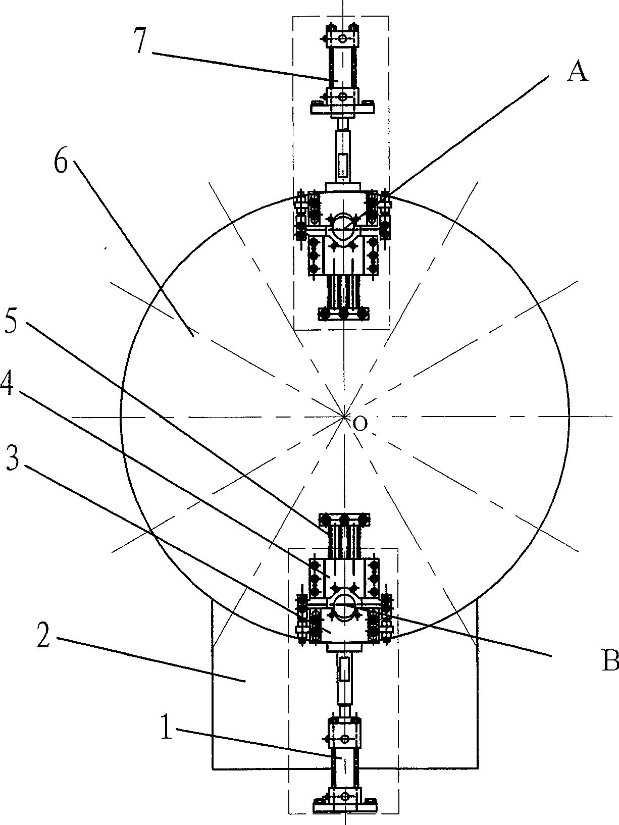 Cam rotary feeder of automatic assembler for milled assembled cam shaft