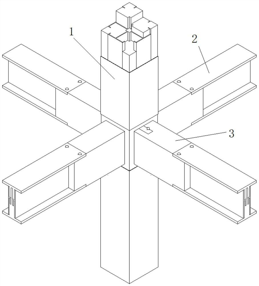 Mortise and tenon square steel-wood assembly joints and installation methods