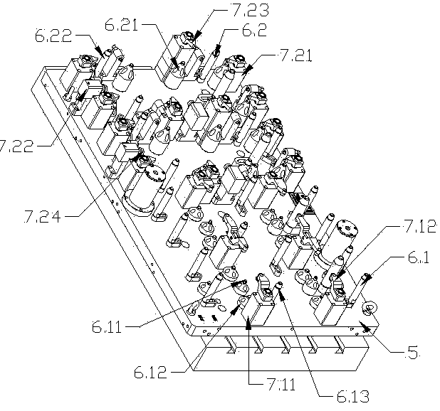 Process for quickly machining sewing machine flat plates