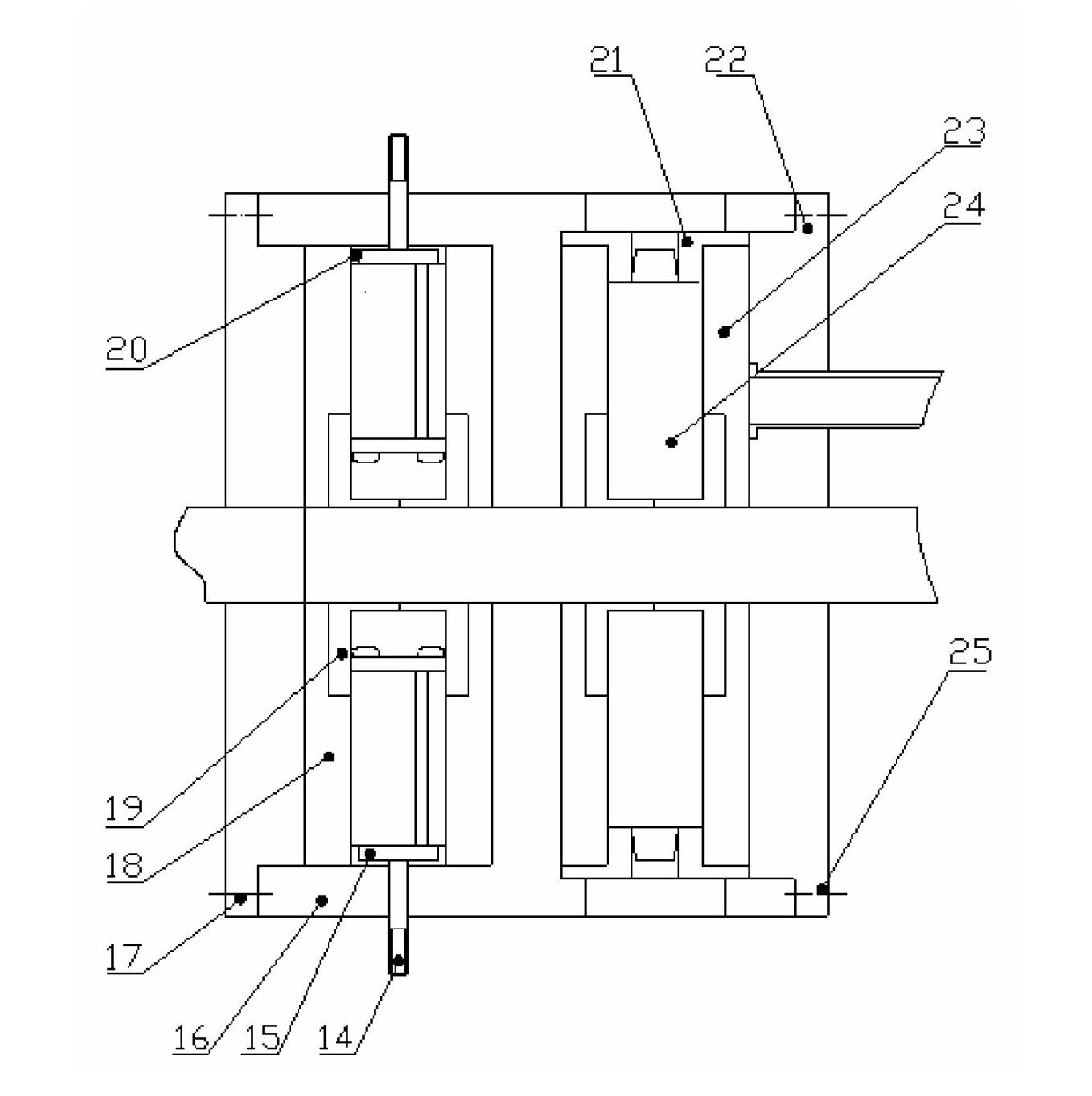 Multi-taper deep hole processing detecting device