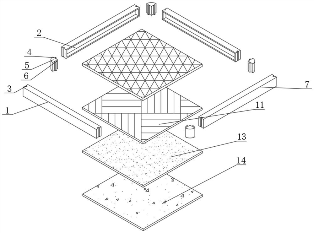 Assembly type indoor ceiling convenient to install