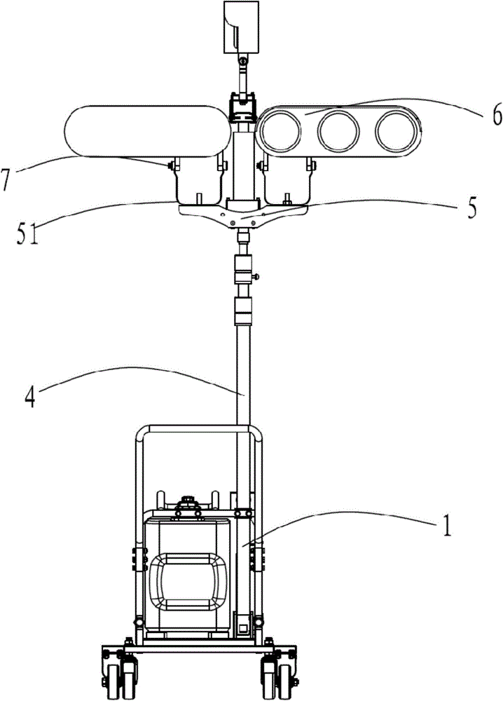 Emergency traffic light