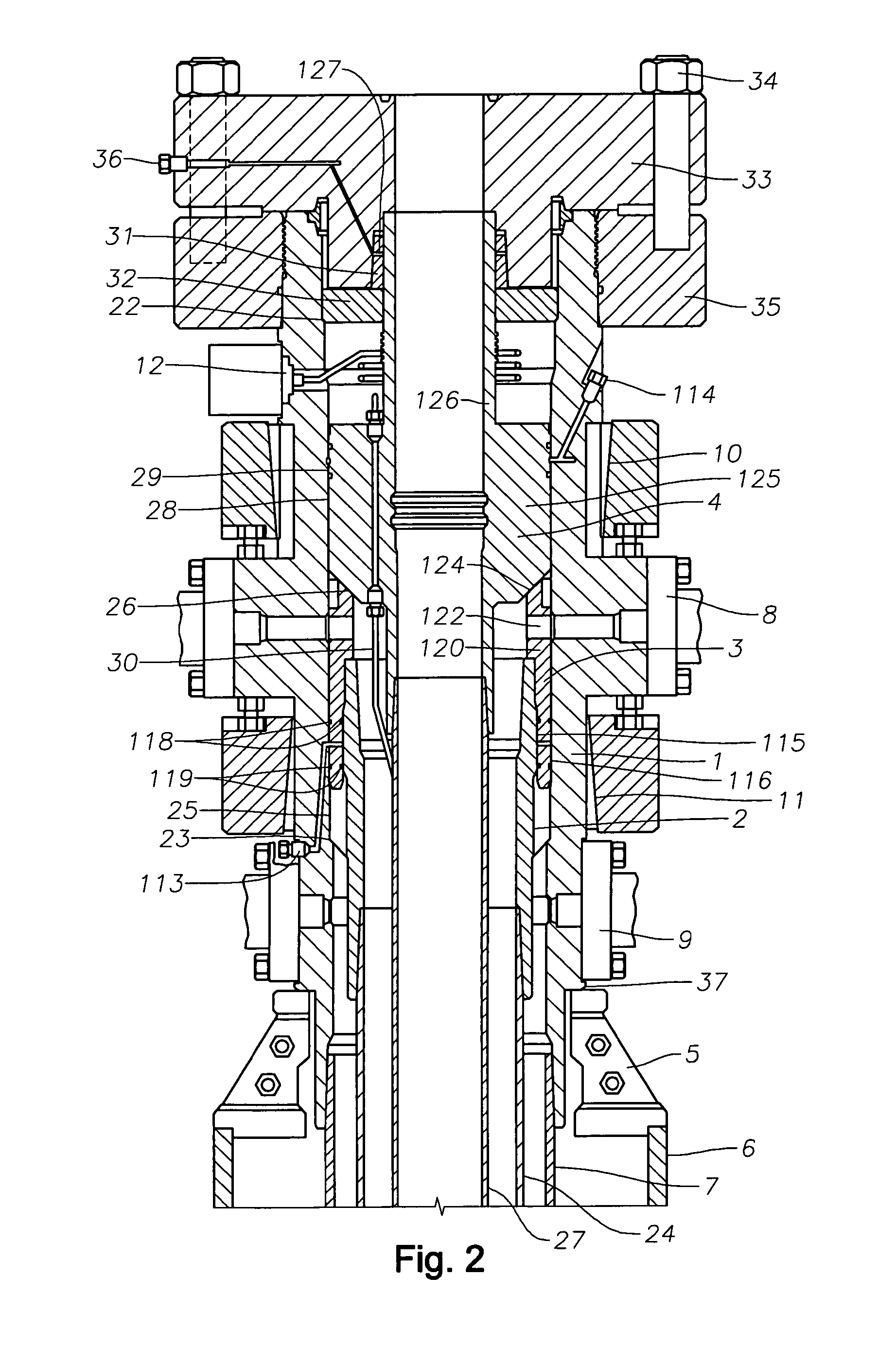Externally activated seal system for wellhead