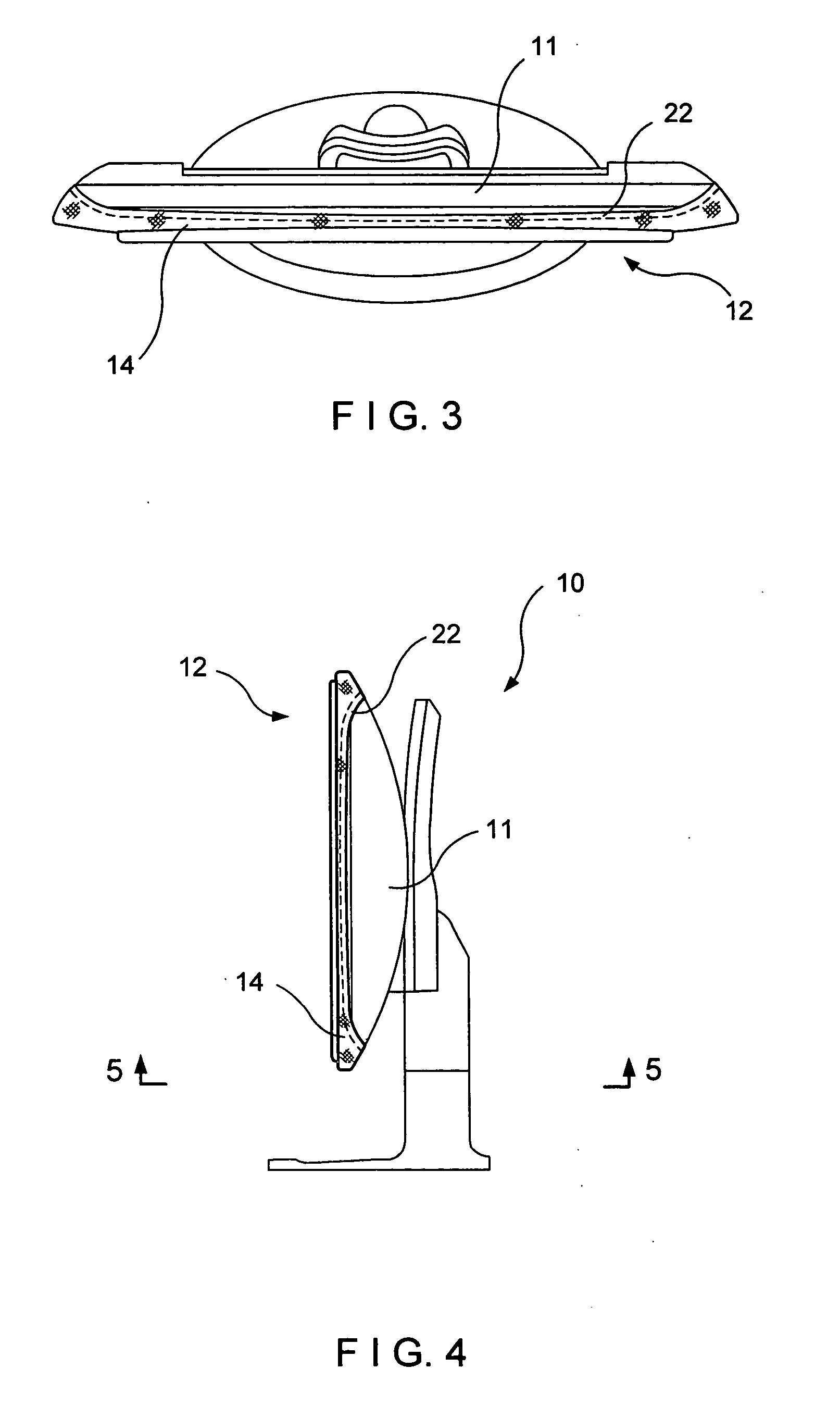 Decorative assembly for decorating a thin panel display screen