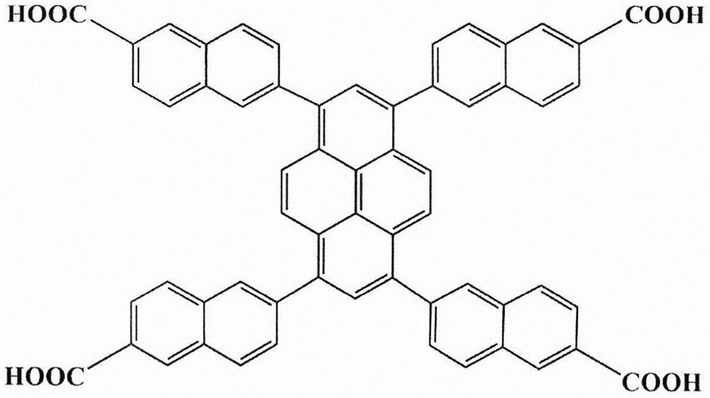 Method for rapidly preparing hydrogen bond organic framework material based on electric field, and application thereof