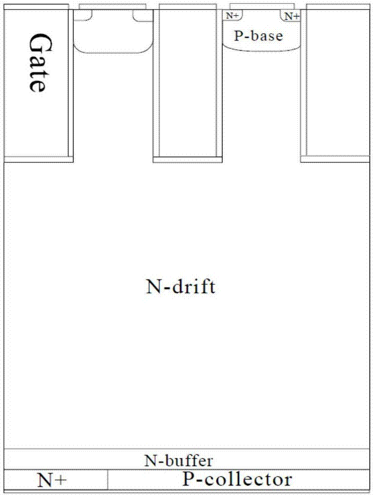 Trench gate RC-IGBT and preparation method thereof