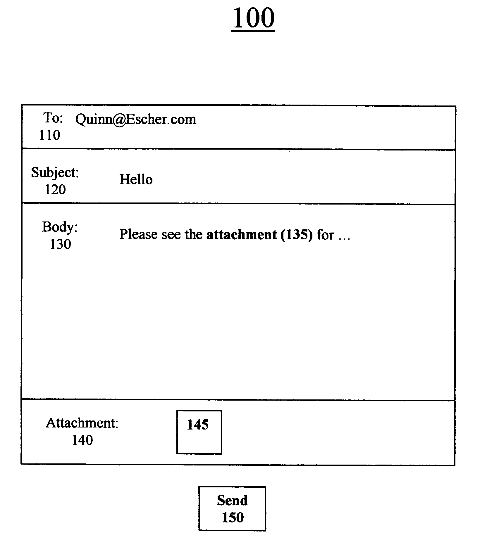 System and method for automatically checking an electronic document for at least one attachment