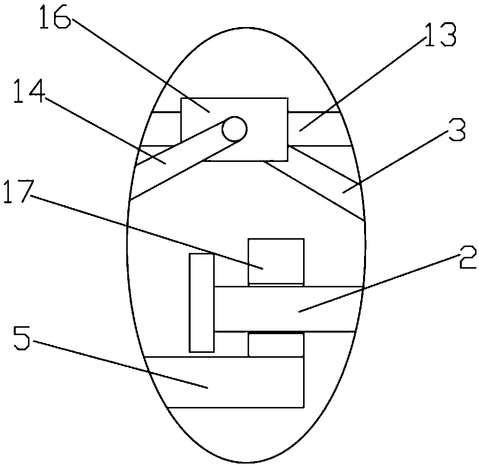 An electrolytic copper powder scraper device