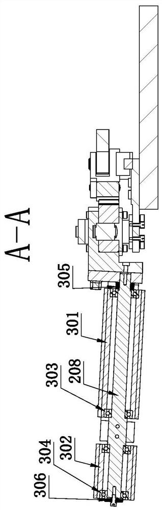 Clamping arm device for clamping automobile tire