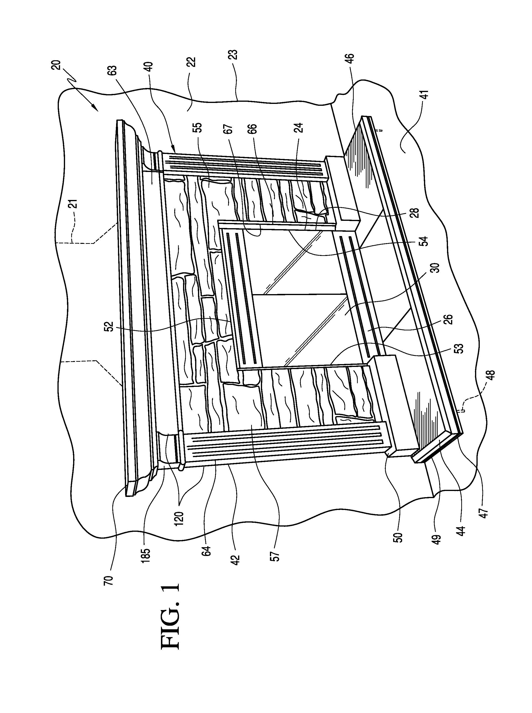 Fireplace surround system and method of making same
