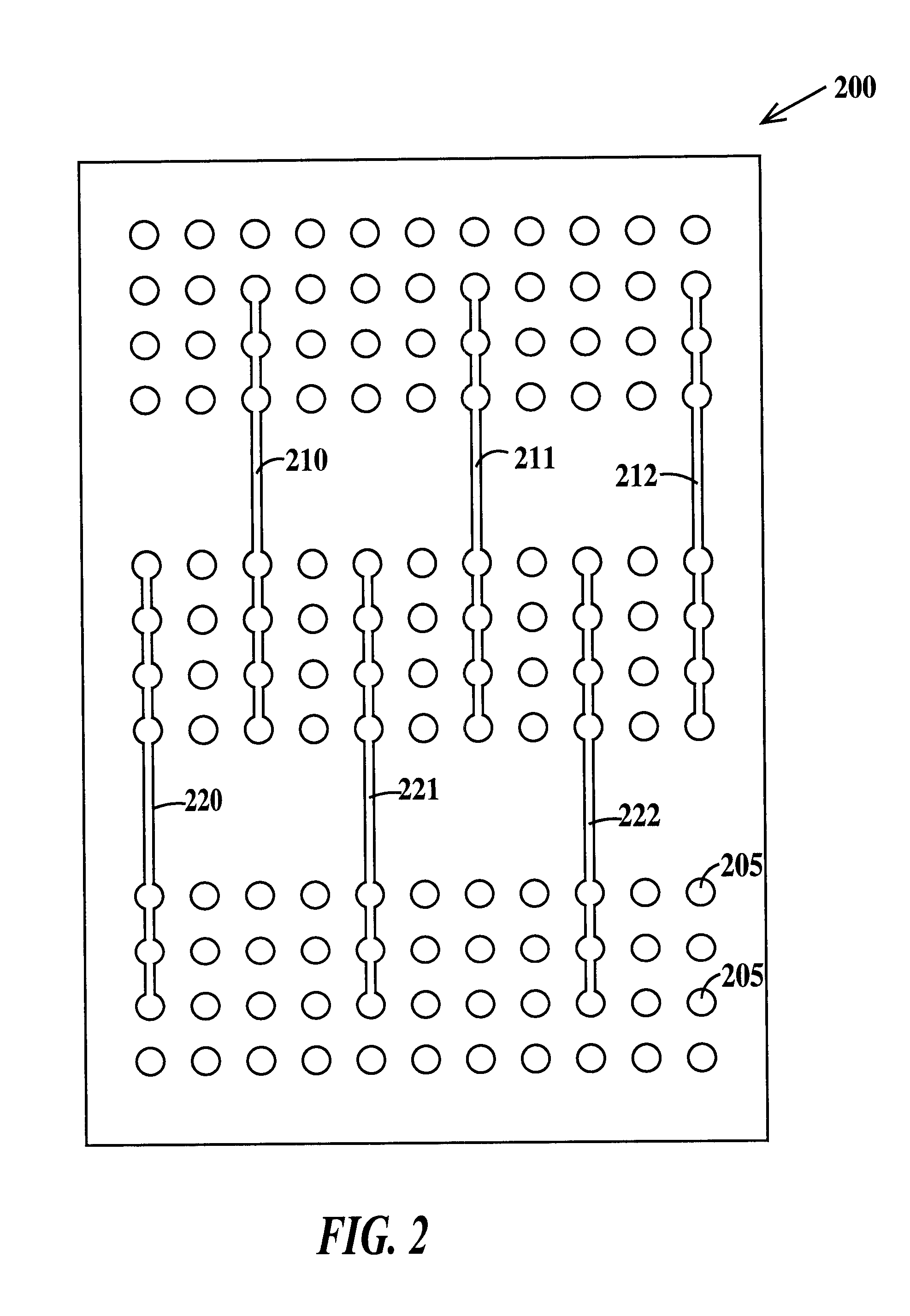 Low impedance power distribution structure for a semiconductor chip package