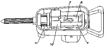 Low-vibration type electric pick