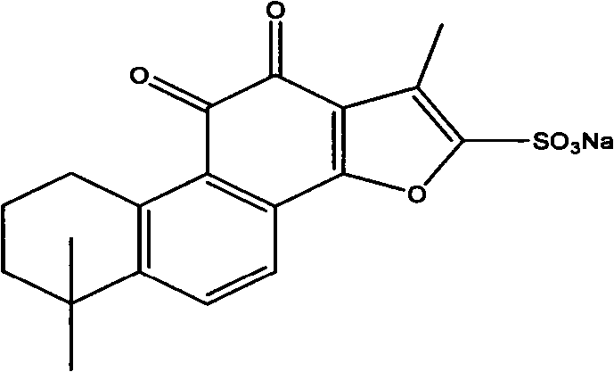 Tanshinone II A sulfonate, preparation method, and applications thereof