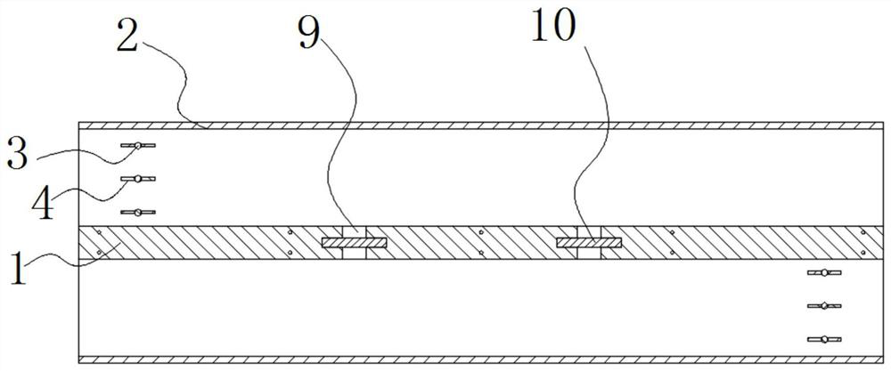 Engineering waste gas emission device