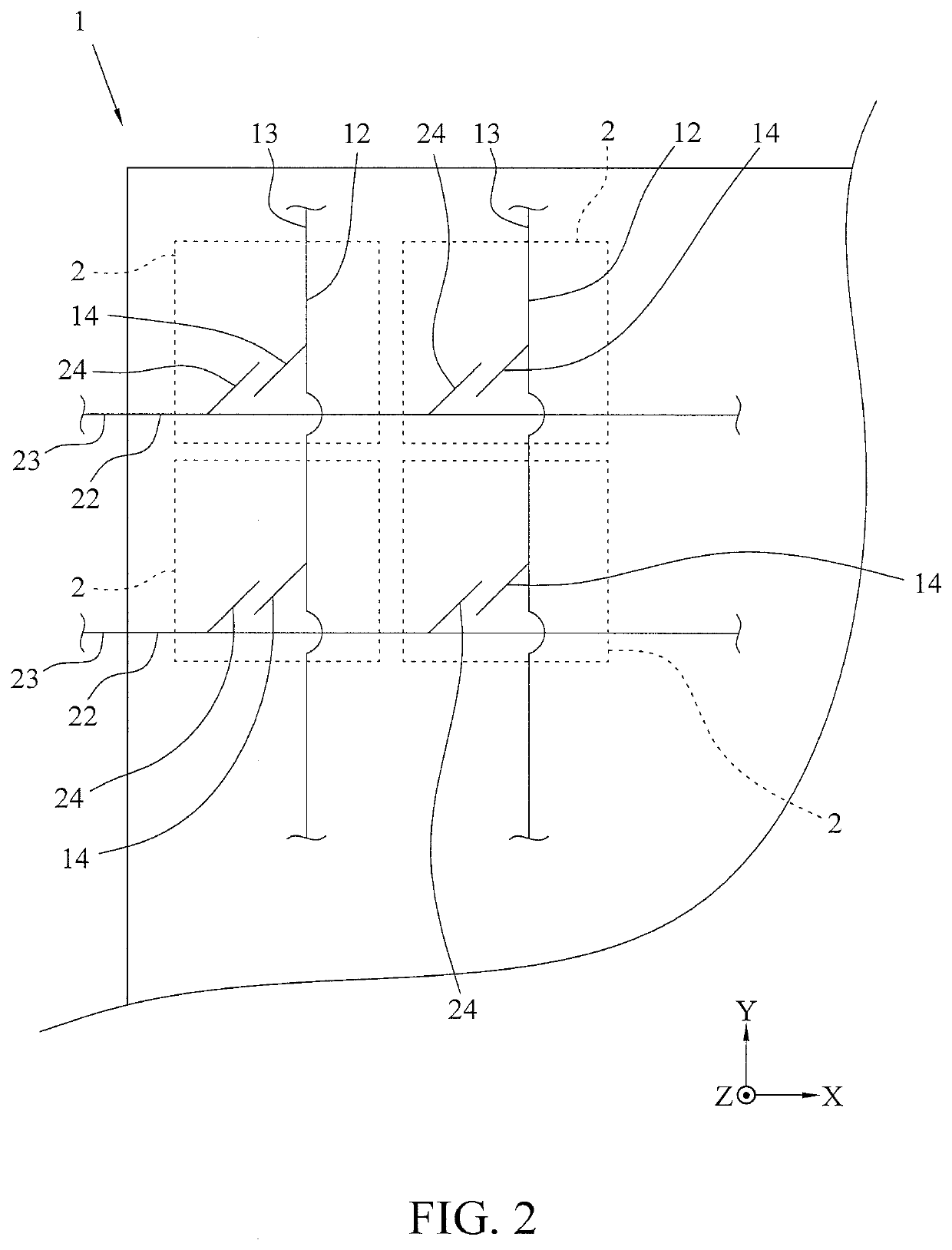 Optical membrane switch device