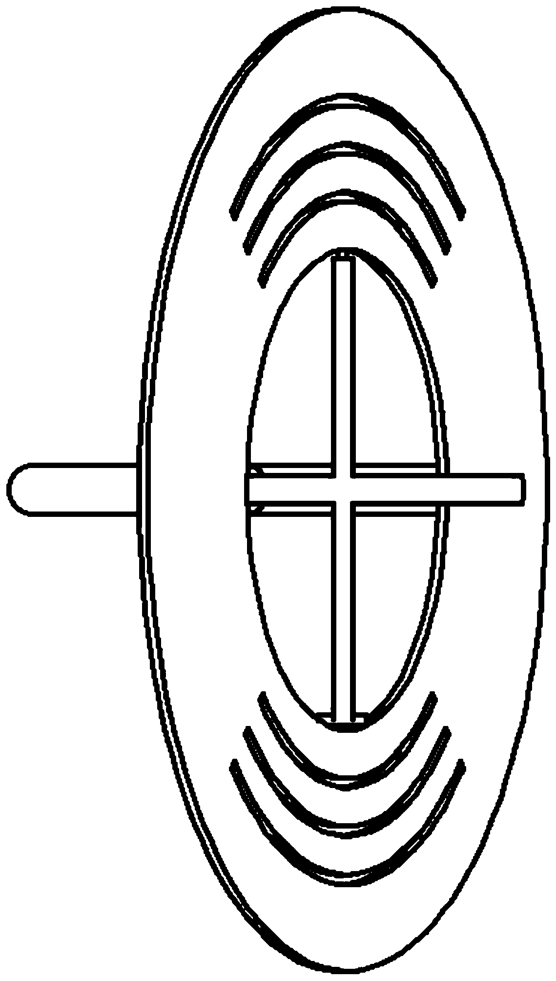 Unpowered measurement device for pipeline space attitude and measurement method