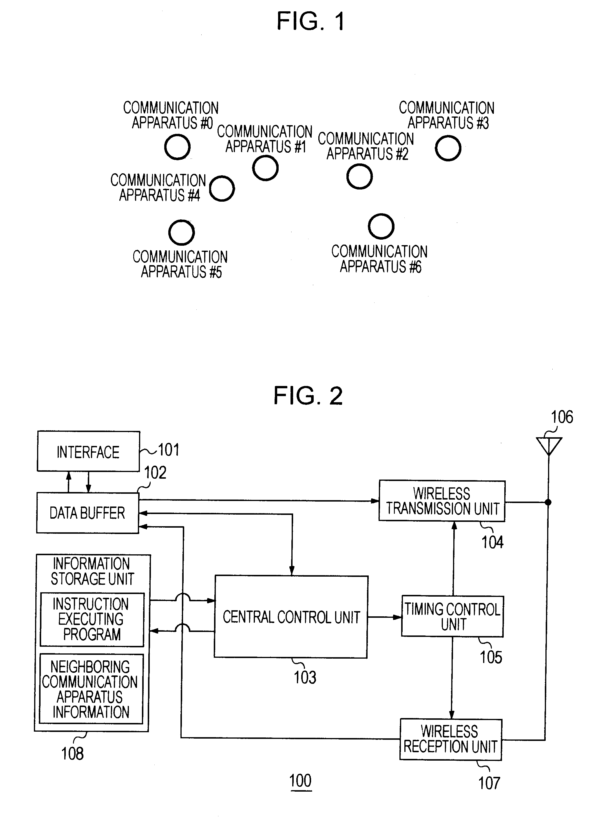 Setting of network allocation vectors in a wireless communication system