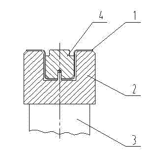 Linear measurement arrangement method for stainless steel vehicle roof cap-shaped curved beams
