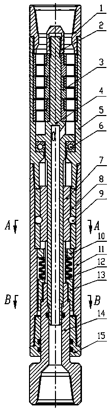 A high-speed percussion drilling tool