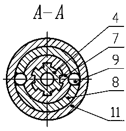 A high-speed percussion drilling tool