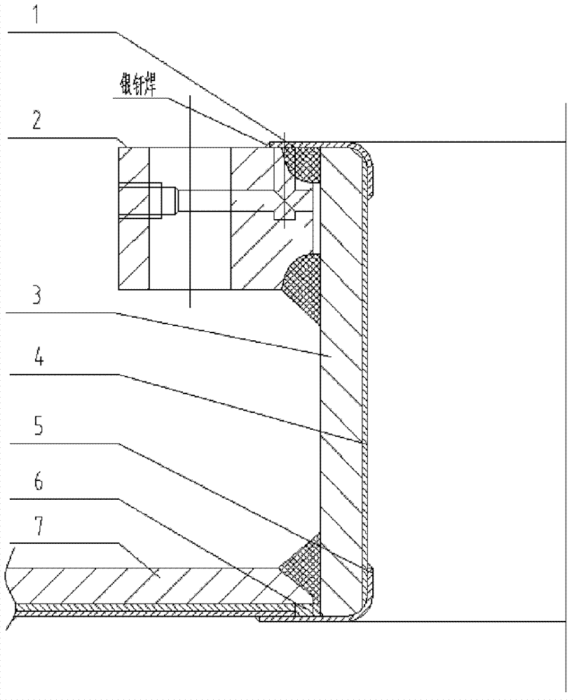 Manufacturing method for tantalum composite board equipment