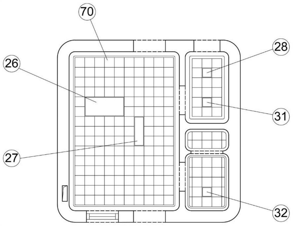 Prefabricated negative pressure isolation chamber