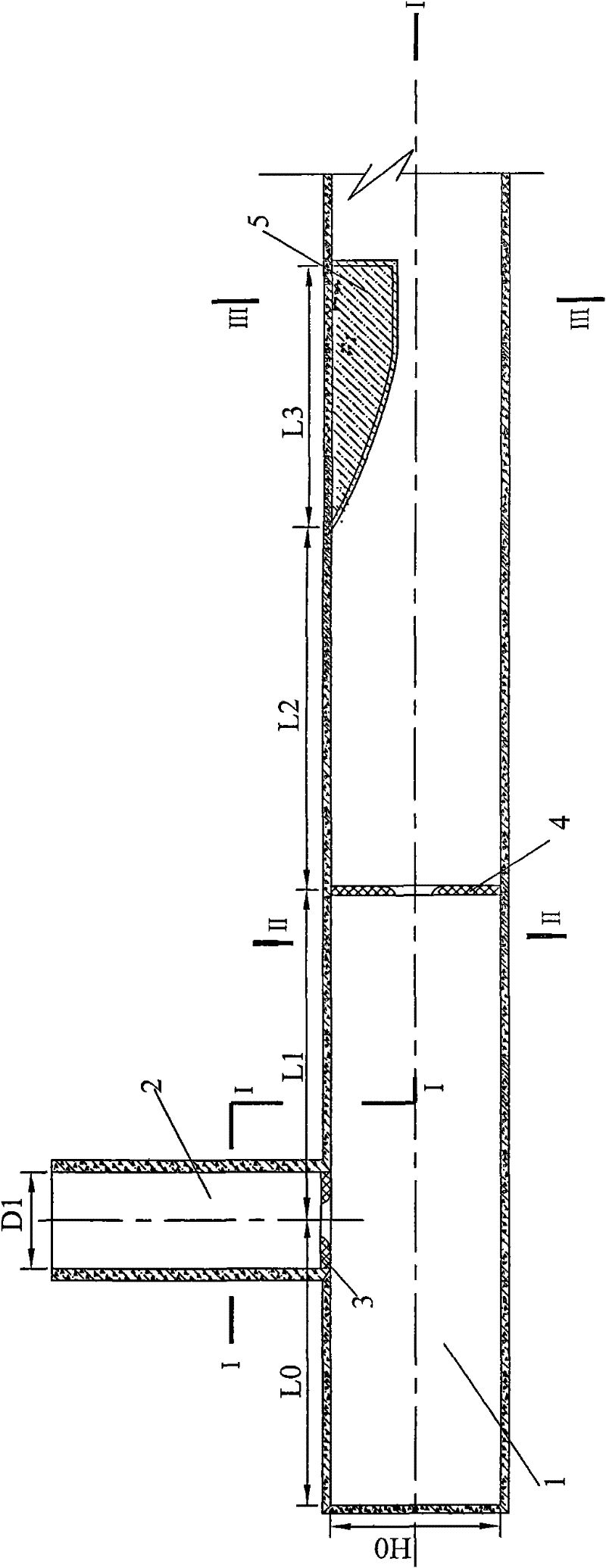 The method of rebuilding the diversion tunnel into a flood discharge tunnel by using the combined orifice energy dissipation technology