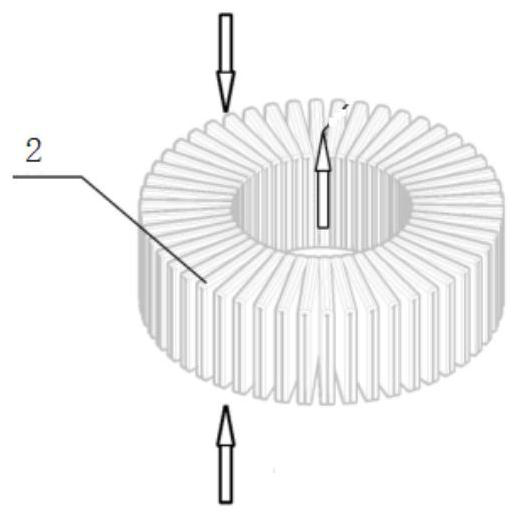 Butterfly type water filtration backwashing filter element