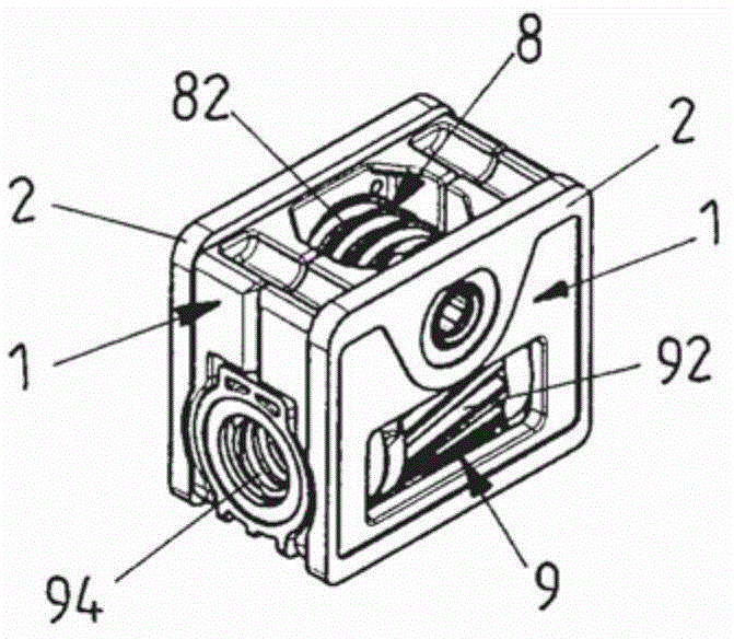 Transmission device shell