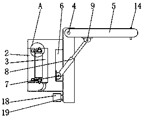 Water induction preventing new energy automobile charging port structure