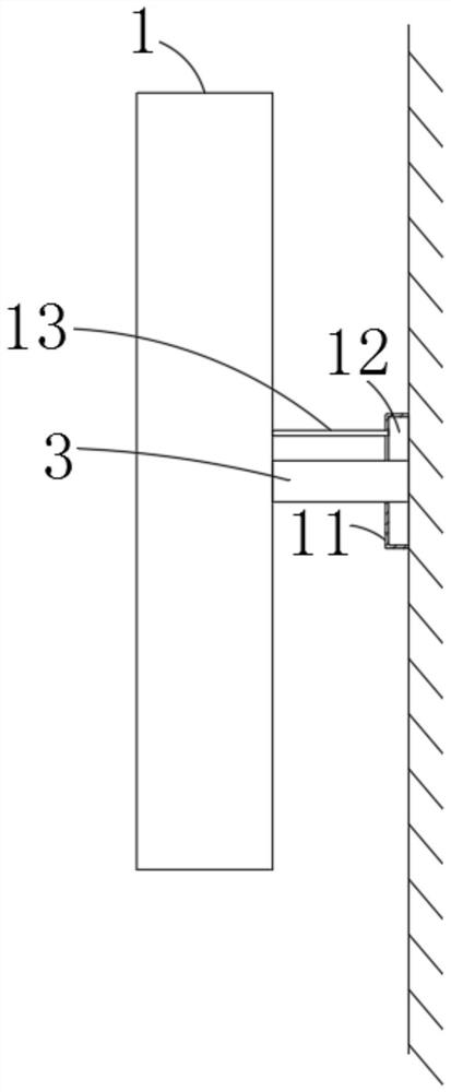 Device for mounting three-dimensional television